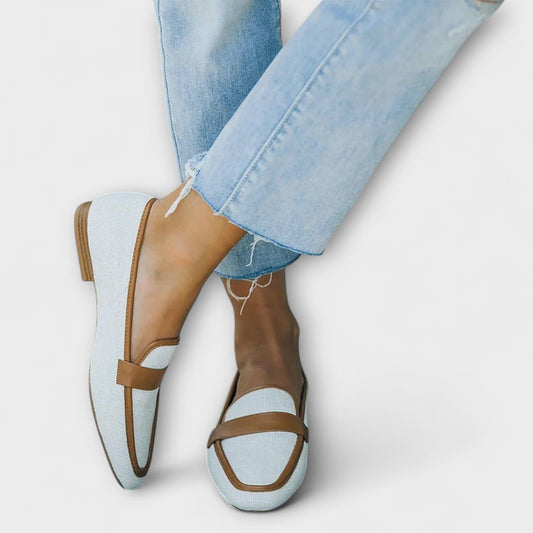 Elowen | Mujer Mocasines de Estilo Retro