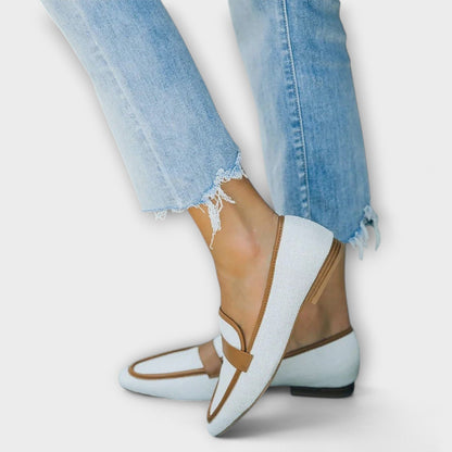 Elowen | Mujer Mocasines de Estilo Retro