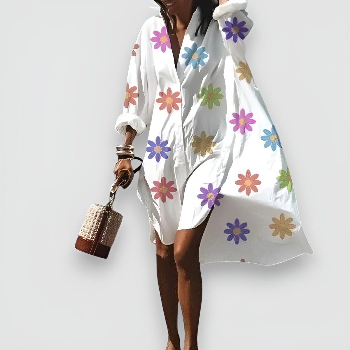 Flores multicolores / 2XL