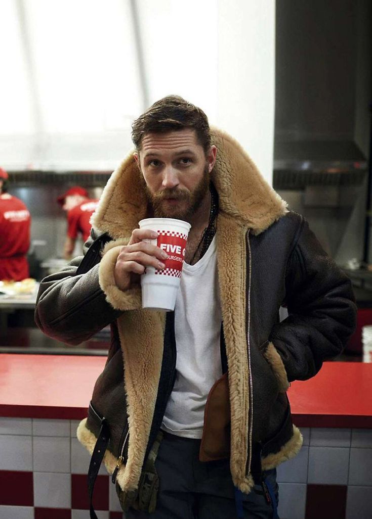 Luca | Hombre Chaqueta Aviador Bomber Forrada