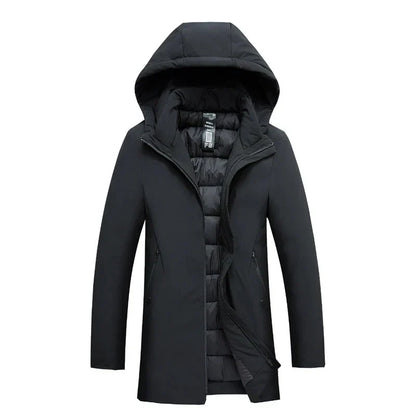 Maarten | Hombre Chaqueta Puffer Acolchada con Capucha