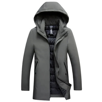 Maarten | Hombre Chaqueta Puffer Acolchada con Capucha
