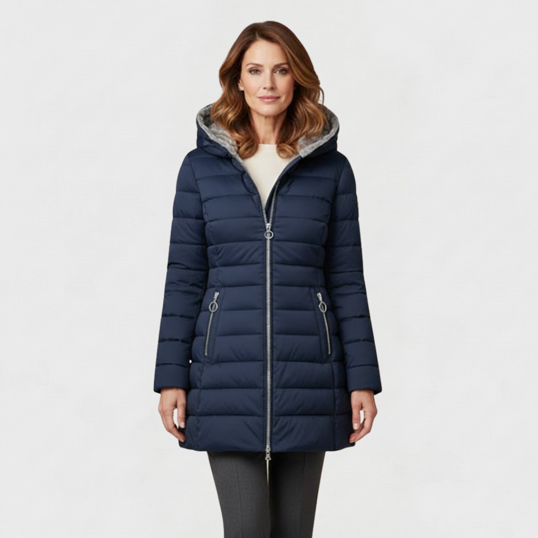 Kaliralyssa | Mujer Chaqueta de Invierno Acolchada con Capucha
