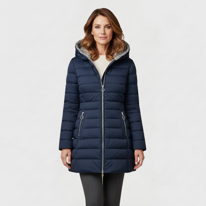 Kaliralyssa | Mujer Chaqueta de Invierno Acolchada con Capucha