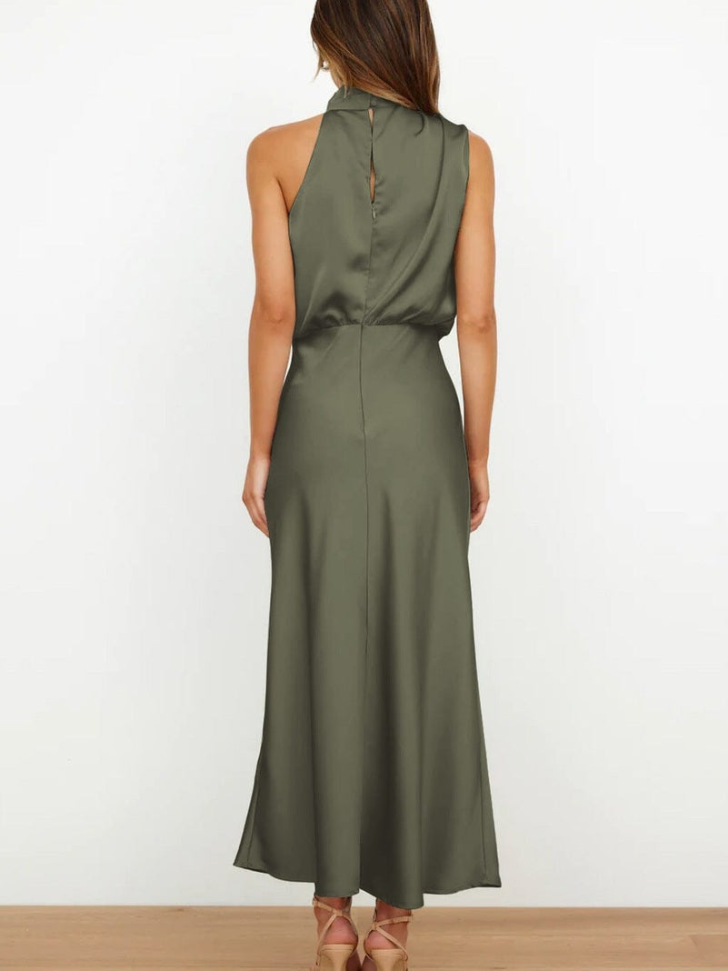 Cedra | Mujer Vestido de Seda Elegante para Ocasiones