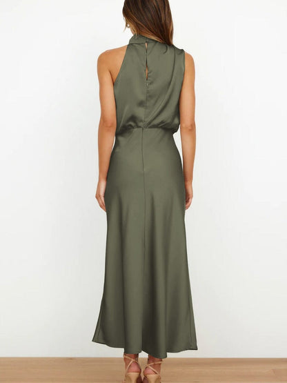 Cedra | Mujer Vestido de Seda Elegante para Ocasiones