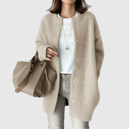 Helena | Mujer Chaqueta Clásica con Botones Minimalista