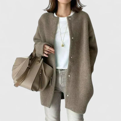 Helena | Mujer Chaqueta Clásica con Botones Minimalista