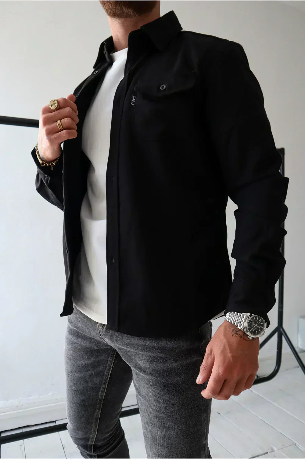 Floris | Hombre Sobrecamisa para Superponer