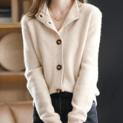 Claire | Mujer Cárdigan de Punto con Botones