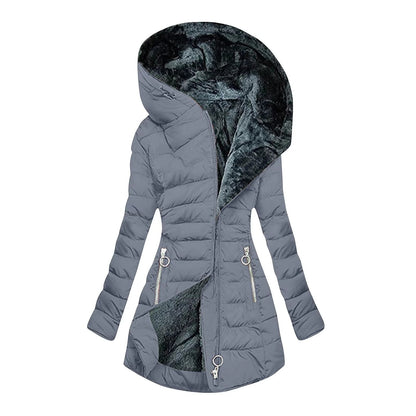 Kaliralyssa | Mujer Chaqueta de Invierno Acolchada con Capucha