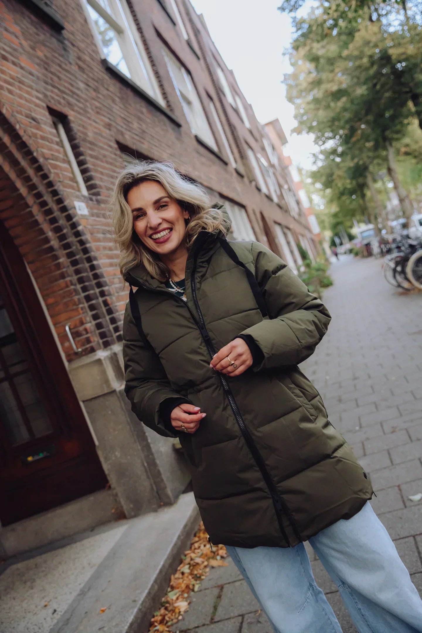 St Eularia | Mujer Parka Cálida de Invierno con Capucha