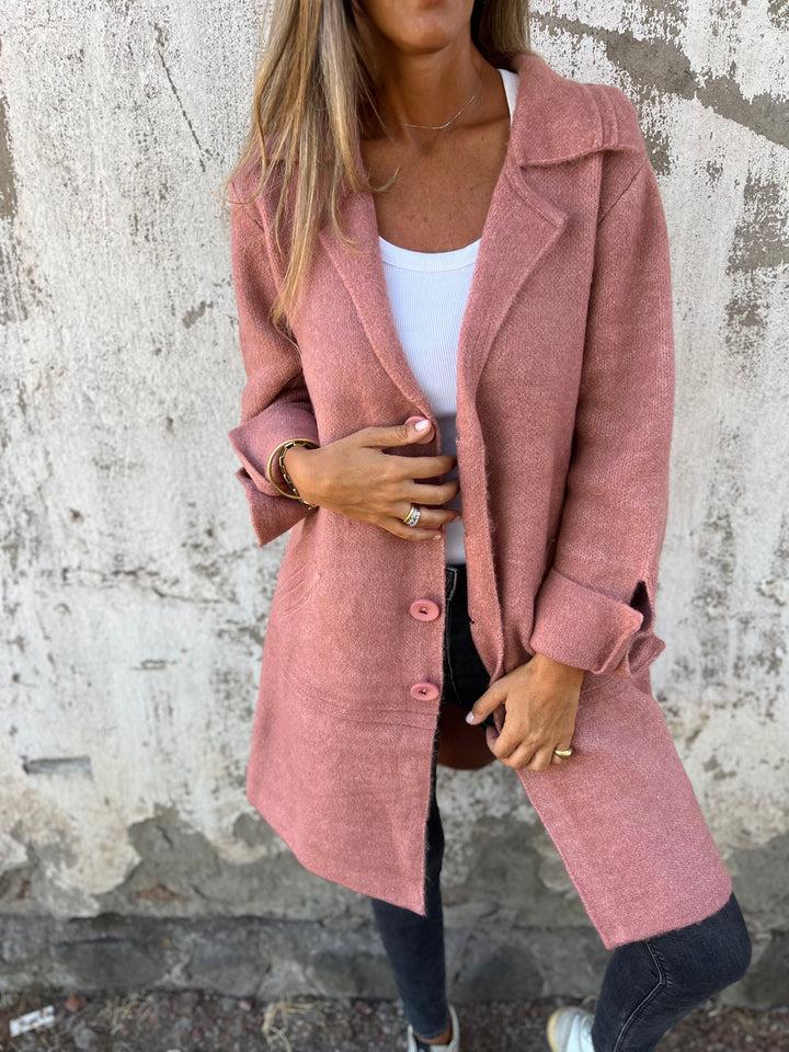 Cato | Mujer Blazer con Cuello de Solapa y Botones