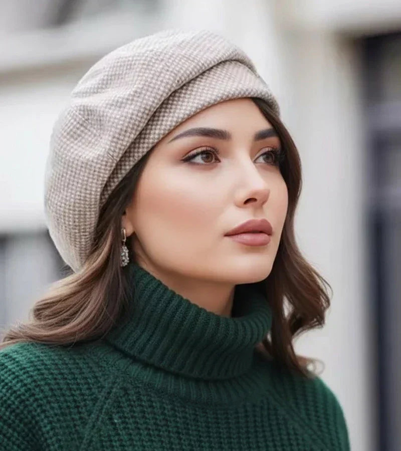 Rhosalissea | Mujer Boina Parisina de Algodón