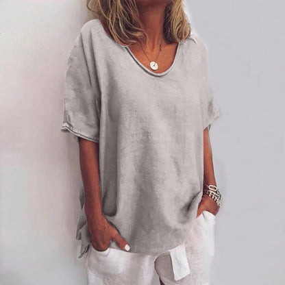 Suzanne | Mujer Blusa Amplia Holgada Versátil