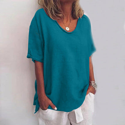 Suzanne | Mujer Blusa Amplia Holgada Versátil