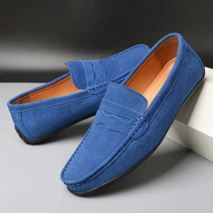 Dean | Hombre Mocasines de Ante con Soporte del Arco