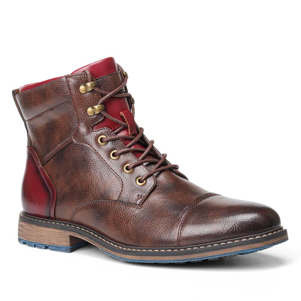 Aaron | Hombre Botas Oxford con Plantilla Acolchada