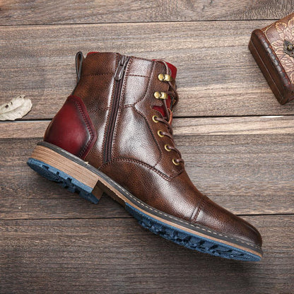 Aaron | Hombre Botas Oxford con Plantilla Acolchada