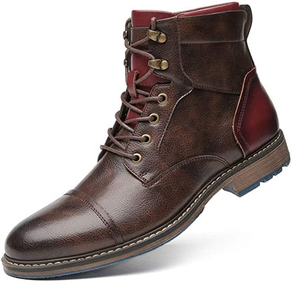 Aaron | Hombre Botas Oxford con Plantilla Acolchada