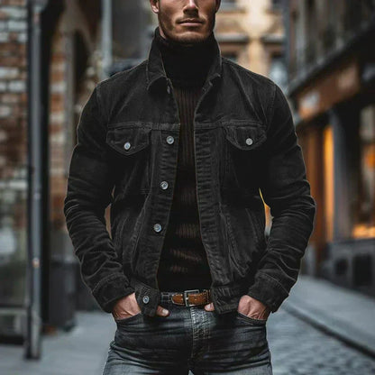 Joris | Hombre Chaqueta de Pana con Múltiples Bolsillos