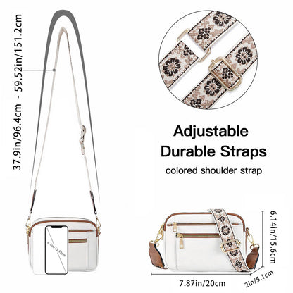 Tonya | Mujer Bolso Bandolera Compacto con Múltiples Compartimentos