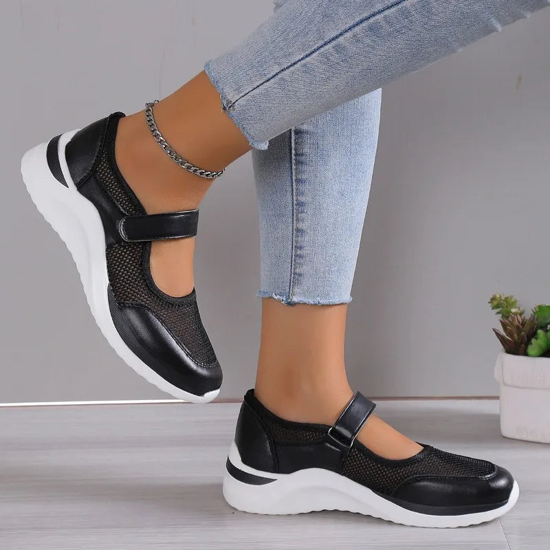 Kitty | Mujer Zapatos Sin Cordones con Suela Amortiguadora