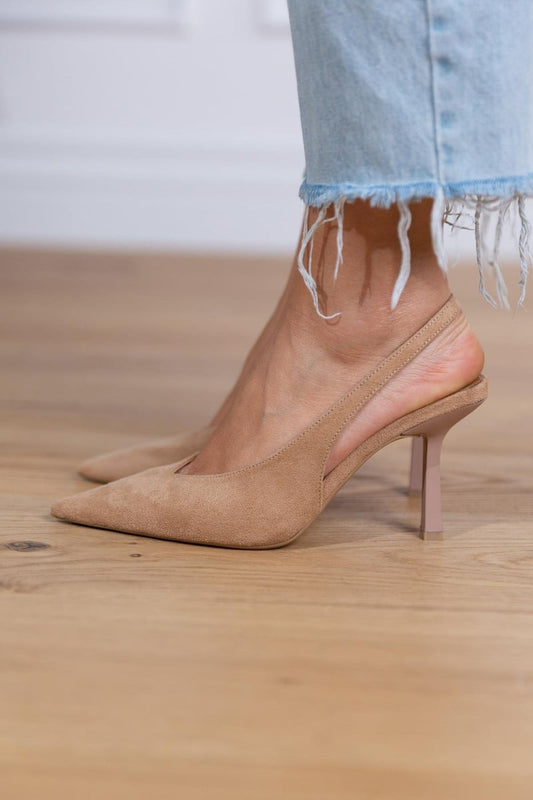 Irene | Mujer Zapatos de Tacón Medio Slingback en Punta