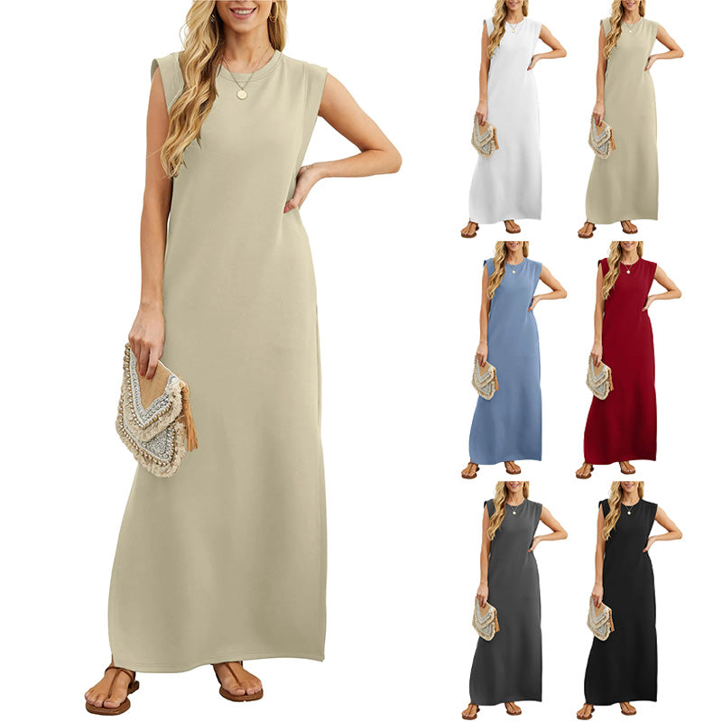 Ody | Mujer Vestido Fluido Sin Arrugas Versátil