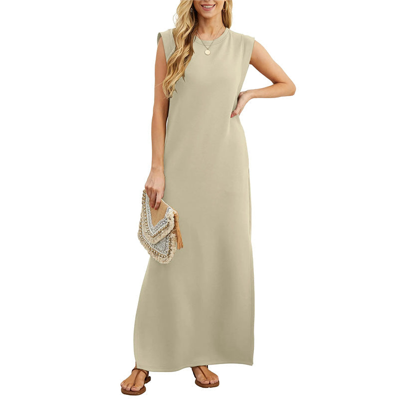 Ody | Mujer Vestido Fluido Sin Arrugas Versátil