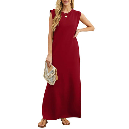 Ody | Mujer Vestido Fluido Sin Arrugas Versátil