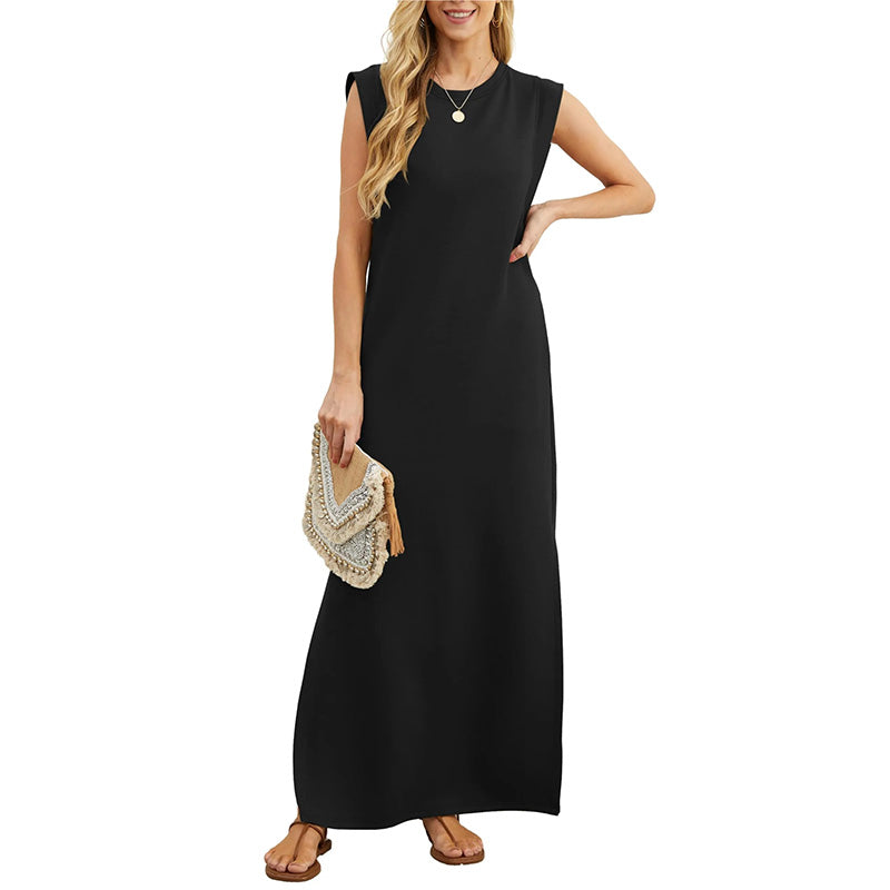 Ody | Mujer Vestido Fluido Sin Arrugas Versátil