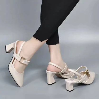 Alida | Mujer Zapatos de Tacón Slingback Elegantes