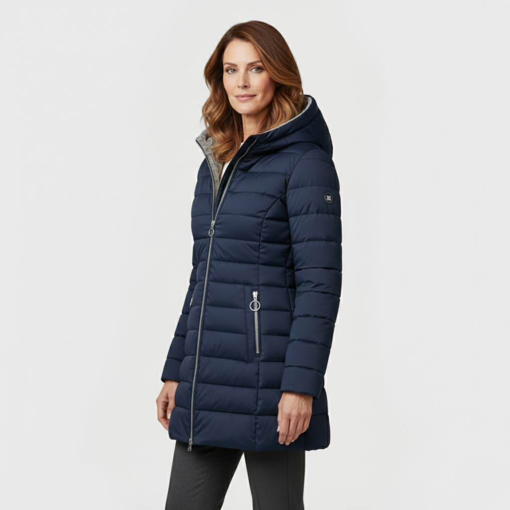 Kaliralyssa | Mujer Chaqueta de Invierno Acolchada con Capucha