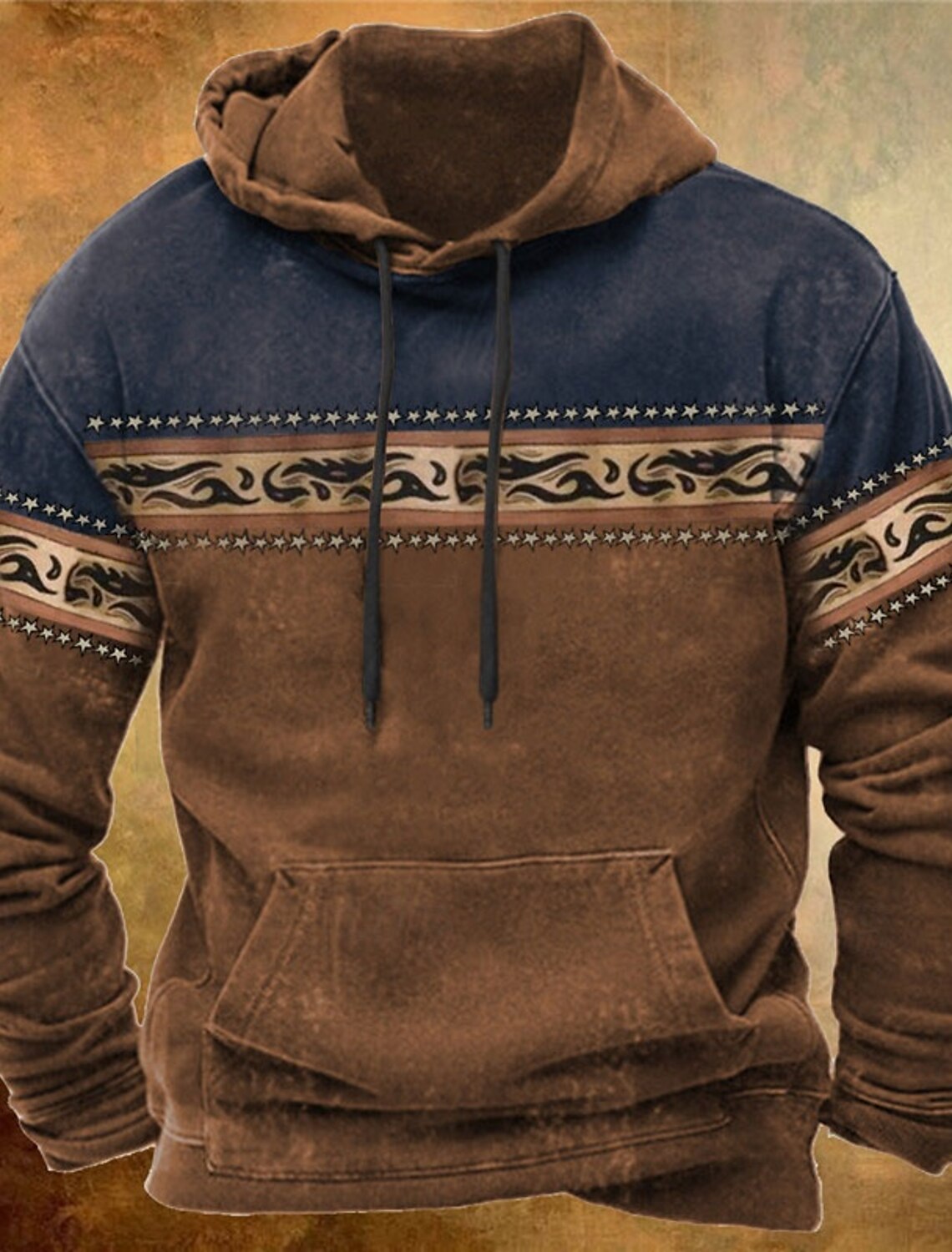 Nathan | Hombre Suéter de Punto de Estilo Vintage